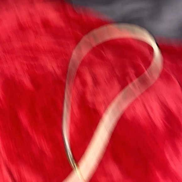 Anne Klein Vintage brown leather studded belt - Picture 11 of 13